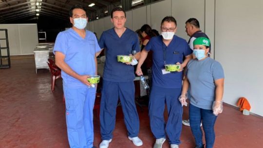 Go Green hace donación de alimentos a servidores públicos y voluntarios 3