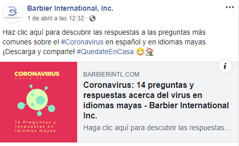 Información de Coronavirus en Guatemala