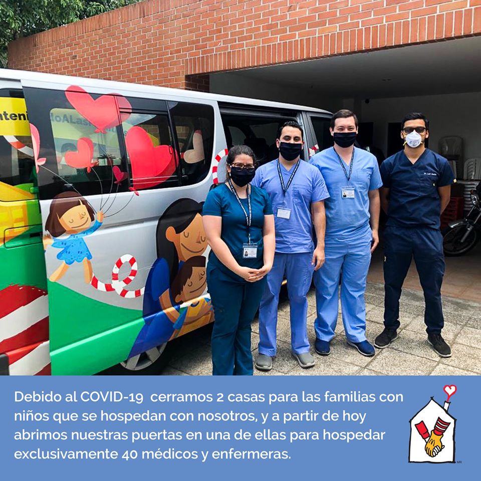 Médicos y enfermeras que atienden a los pacientes del Coronavirus en Guatemala