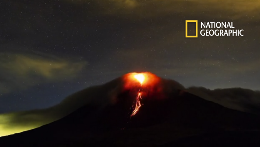National Geographic publicó video del Volcán de Pacaya en Guatemala