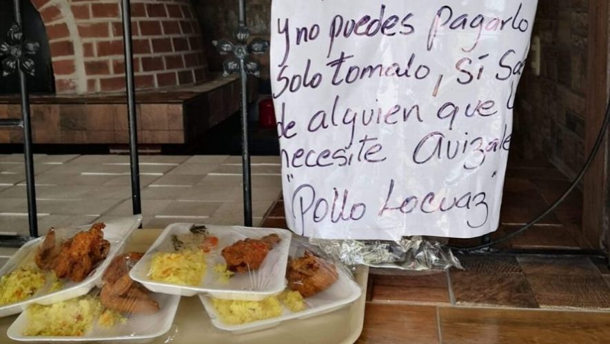 Pollo Locuaz regalará almuerzos a las personas que lo necesiten durante COVID-19