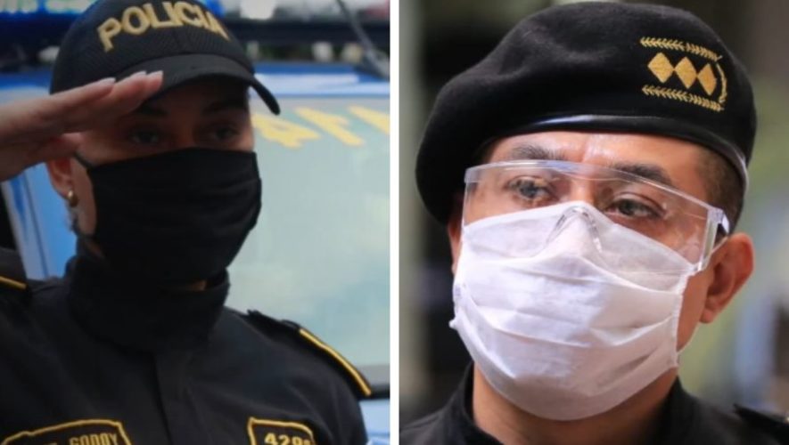 #ProtegiendoALosHéroesGT movimiento de Agexport donó mascarillas a la PNC  