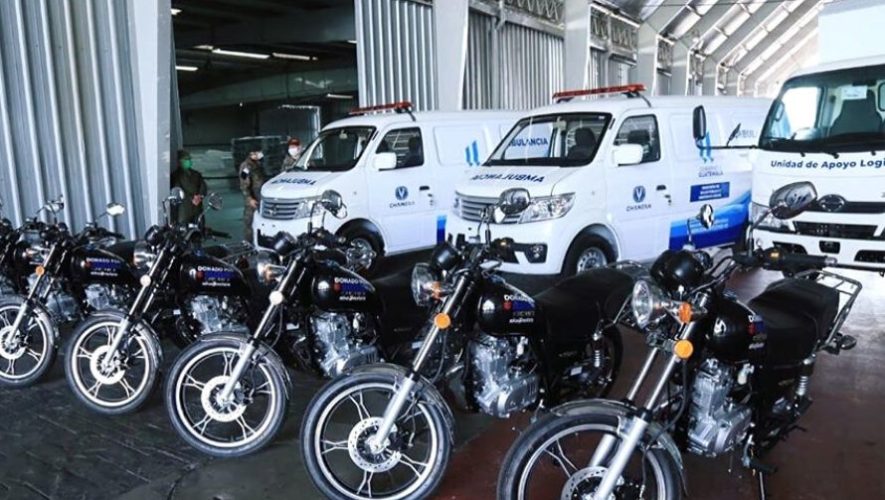 Suzuki donó ambulancias, camiones y motos a hospitales de campaña en Guatemala