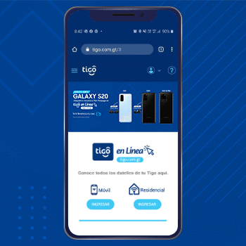 Adquiere o renueva tu Plan Postpago TIGO en línea y obtén beneficios en teléfonos Samsung Galaxy
