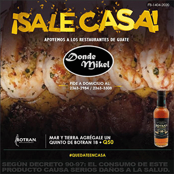 Apoya a estos restaurantes guatemaltecos que cuentan con servicio a domicilio durante el distanciamiento social