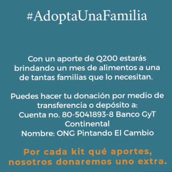 COVID-19 Beneficia y adopta a una familia de Santa Catarina Palopó
