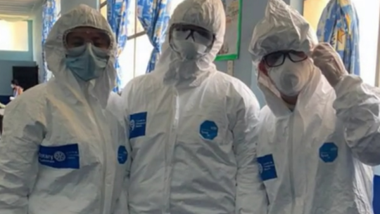 Rotary Guatemala e Ingenieros sin Fronteras donaron equipo de protección médico a hospitales