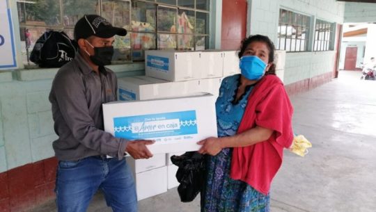 El Amor en Caja, en su primera entrega, benefició a más de 11,000 familias guatemaltecas