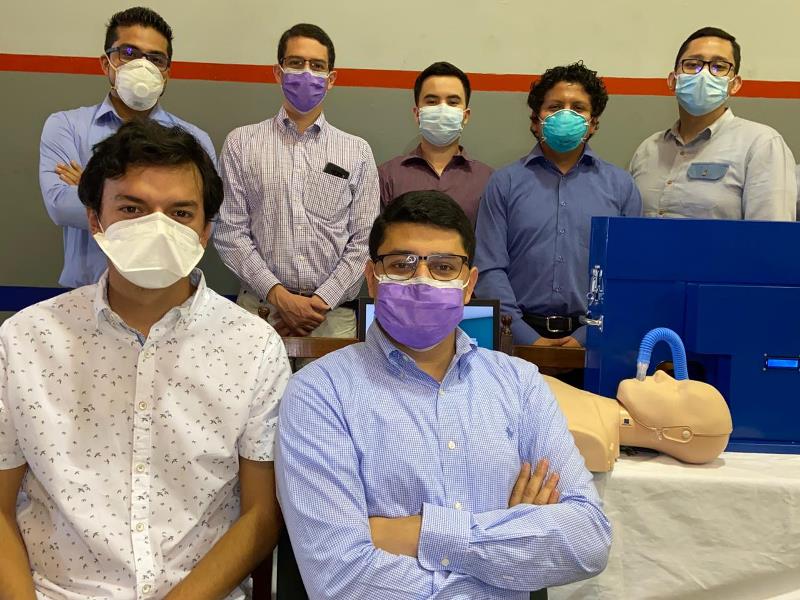 Guatemaltecos desarrollaron prototipo de ventilador artificial