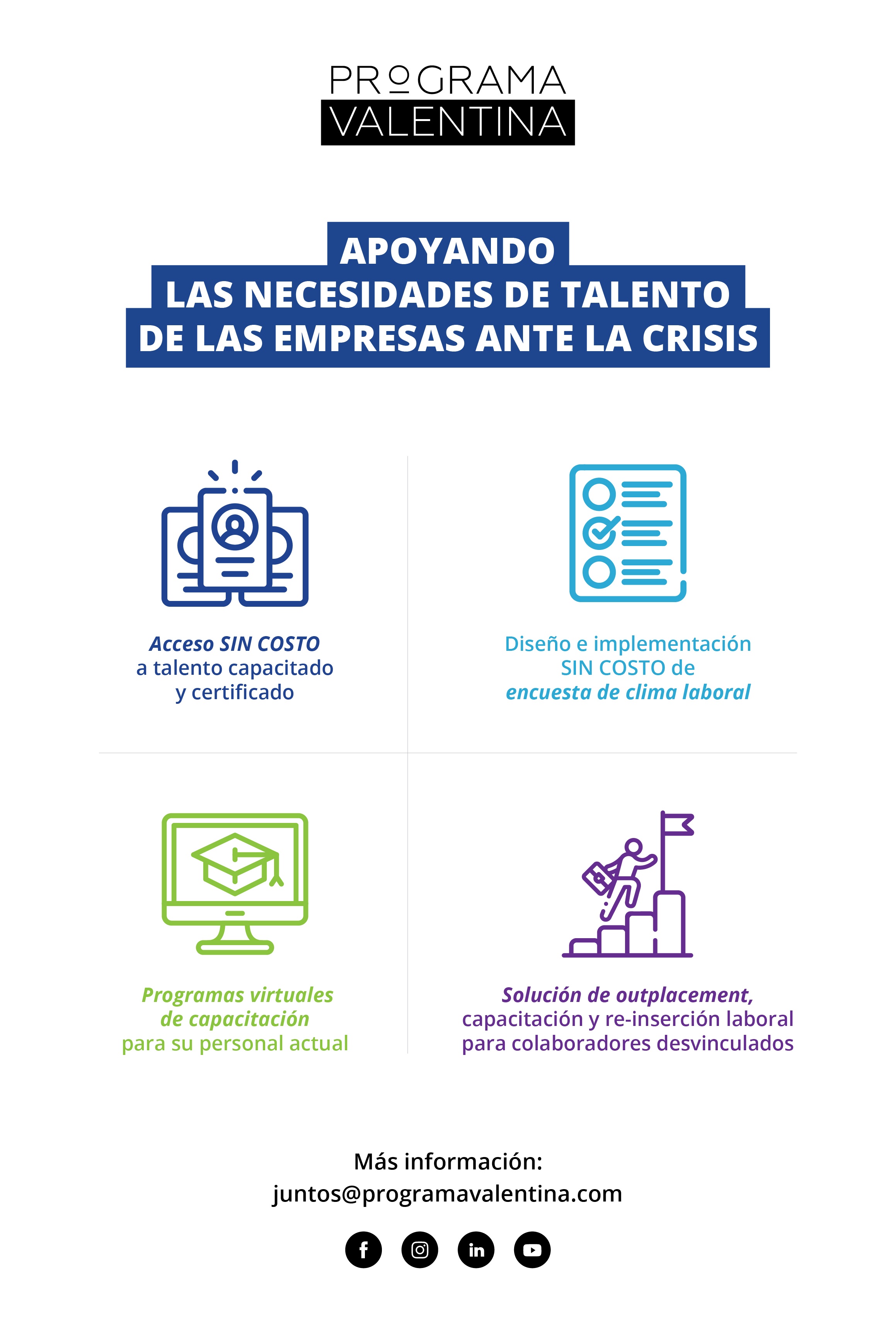 Programa Valentina ofrece servicios de apoyo gratuitos a empresas guatemaltecas durante el COVID-19