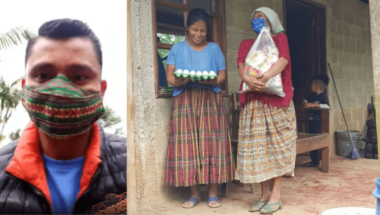 COVID-19: Erick Barrondo entregó víveres a familias de escasos recursos en Alta Verapaz