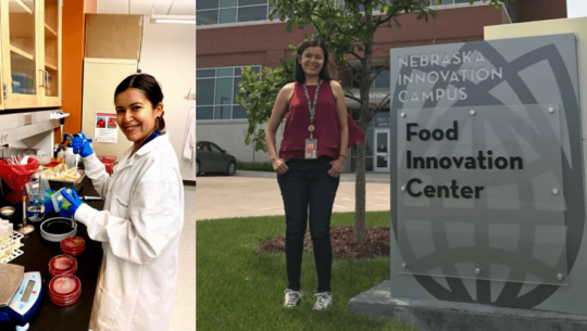 Carmen Cano ganó una beca en la Universidad de Nebraska-Lincoln, Estados Unidos