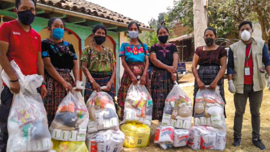 Childfund Guatemala dona víveres a más de 2 mil familias de escasos recursos durante COVID-19