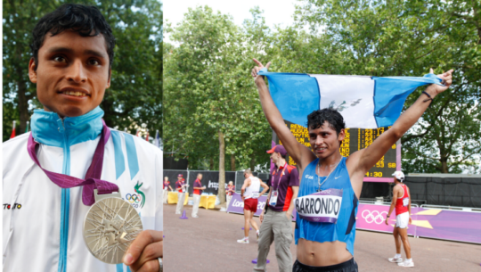 Logros históricos del deporte en Guatemala La medalla olímpica de Erick Barrondo