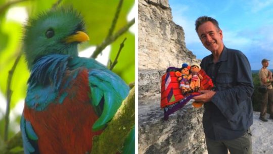 Nigel Marven compartió un adelanto del programa que grabó en Guatemala para NatGeo
