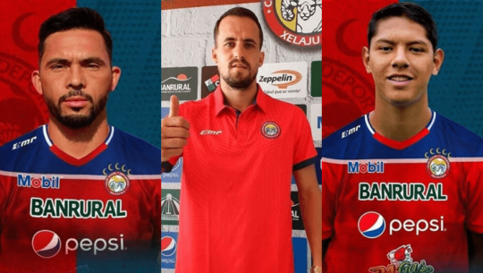 Refuerzos de Xelajú MC para el Torneo Apertura 2020 de la Liga Nacional