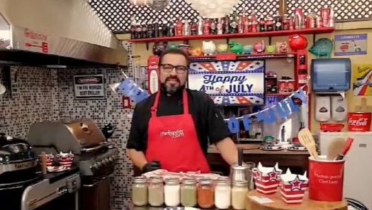 Chef Javier fue invitado especial del programa Acceso Total de Telemundo