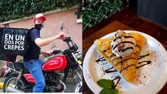 En Un Dos Por Crepes cuenta con un nuevo servicio a domicilio en Guatemala