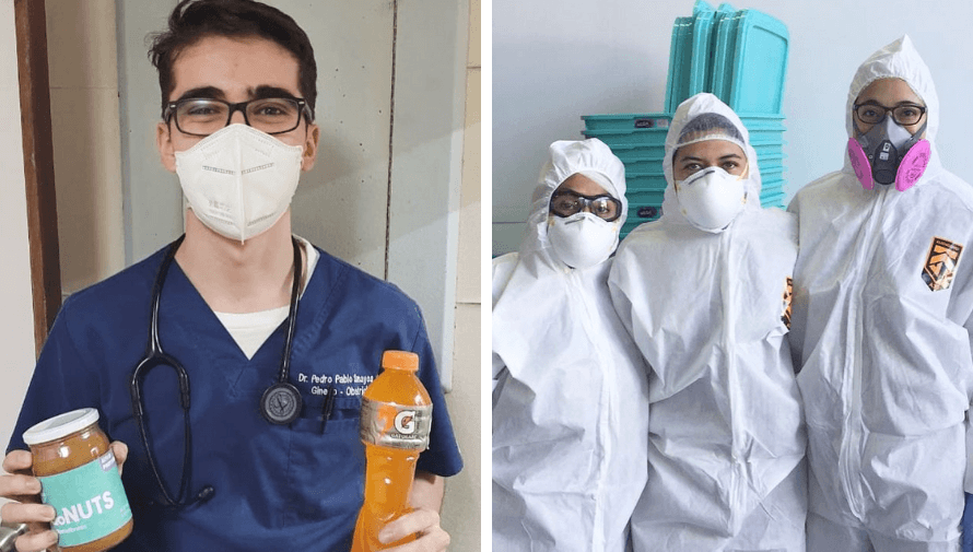 Echémonos la Manita_ iniciativa que apoya al personal médico con víveres durante COVID-19