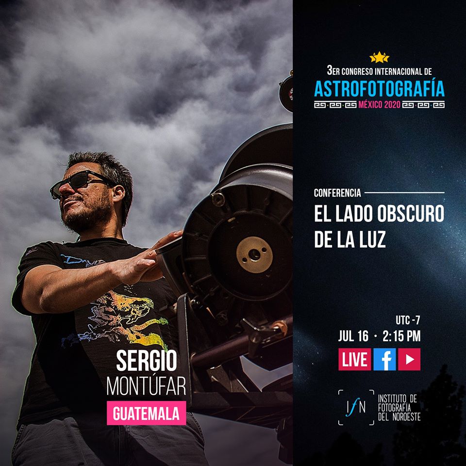 El único conferencista guatemalteco en Congreso Internacional de Astrofotografía