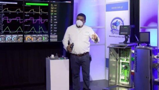 Joaquín 1.0, ventilador mecánico desarrollado por el ingeniero guatemalteco Edwin Delgado