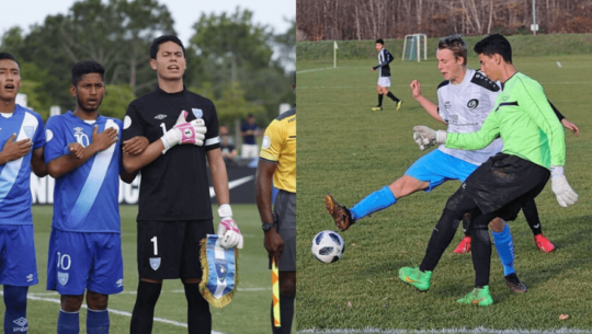 José Aguirre, el arquero guatemalteco que busca cumplir su sueño en el FSV Zwickau de Alemania