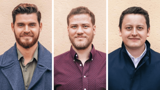 Pablo López, Daniel Portabella y Jorge Martínez MUST