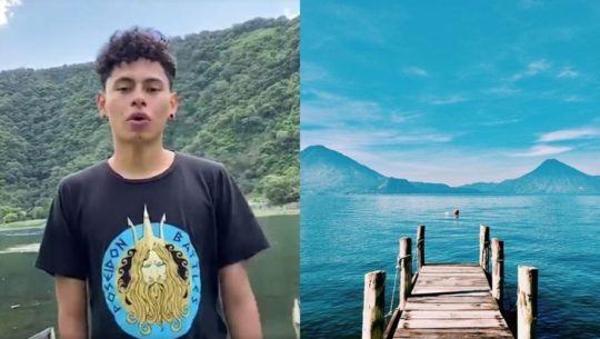 Improvisación de rap para hacer conciencia en el cuidado del Lago de Atitlán Agosto 2020