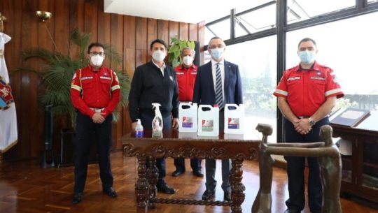 Lancasco hizo donación a Centros de Bienestar Respiratorio en Guatemala