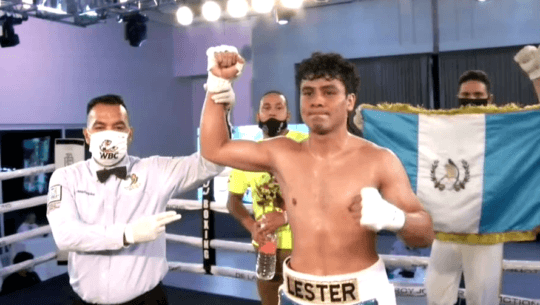 Lester Martínez noqueó a Abraham Hernández en su quinta pelea profesional