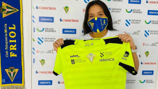 María Amanda Monterroso se convirtió en nueva jugadora del PM Friol de España