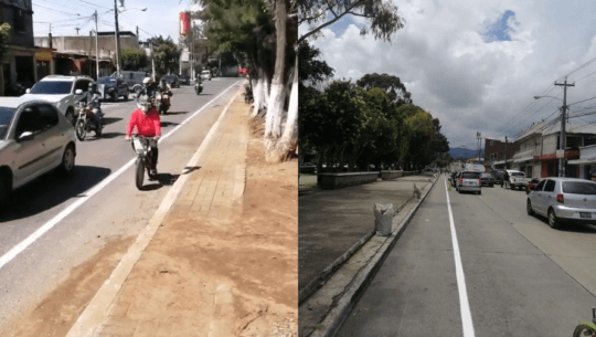 Carril Bici: Habilitan el ciclovía en el Paseo de los Campeones, en Mixco