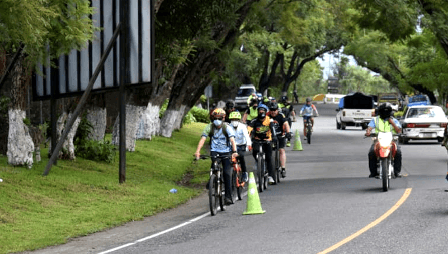 Ciclistas inauguraron Ciclovía Entre Valles en 4 municipios de Sacatepéquez