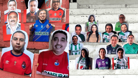 Equipos de Liga Nacional que ofrecen siluetas de aficionados para el Torneo Apertura 2020