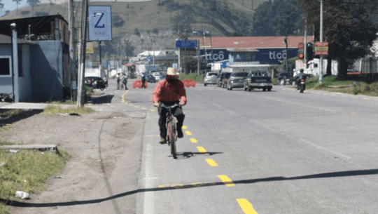 Implementan proyecto de Ciclovías Emergentes en municipios de Sacatepéquez y Quetzaltenango