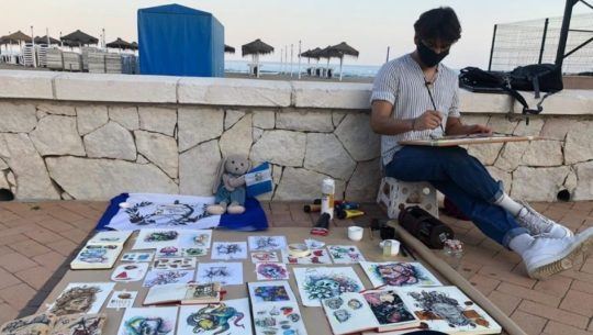 Yojan-Juarez-expone-sus-obras-en-Espana