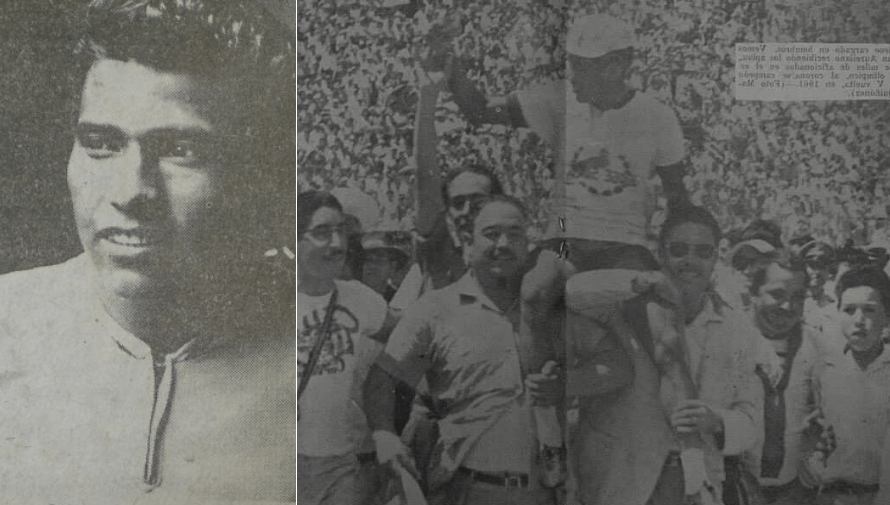 Aureliano Cuque, primer ciclista en la historia que ganó 2 títulos de ...