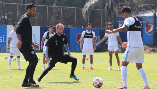 (Foto: Fedefut Guate)Jugadores convocados de Guatemala para el partido amistoso vs. Nicaragua, octubre 2020