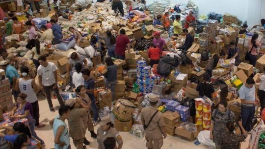 USAC habilita centros de acopio para ayudar a las familias de San Marcos La Laguna, Sololá