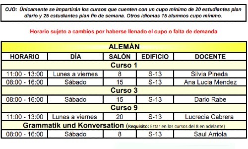 calusac-ofrece-curso-vacaciones-intensivo-guatemaltecos-noviembre-2020-horarios-aleman