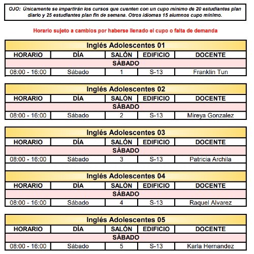 calusac-ofrece-curso-vacaciones-intensivo-guatemaltecos-noviembre-2020-horarios-ingles-adolescente