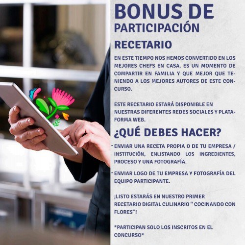 convocatoria-participar-concurso-cocinando-flores-2020-guatemala-recetario