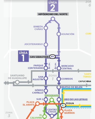 rutas-horarios--funcionan-lineas-transmetro-ciudad-guatemala-linea1-linea2