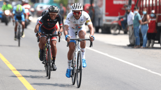 Brayan Ríos fue el guatemalteco más rápido de la 60 Vuelta Ciclística 2020