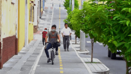Habilitan nueva ciclovía en la Zona 8 de la Ciudad de Guatemala