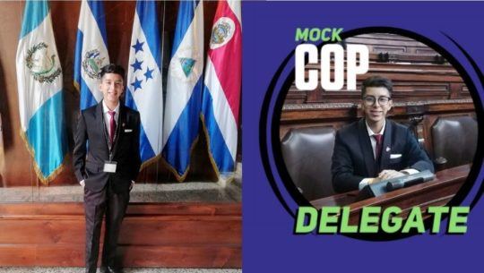 José Villatoro representa a Guatemala en evento mundial sobre cambio climático Mock COP26