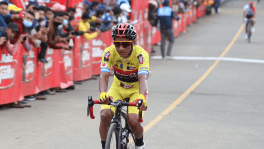 Mardoqueo Vásquez, campeón de la 60 Vuelta Ciclística a Guatemala 2020
