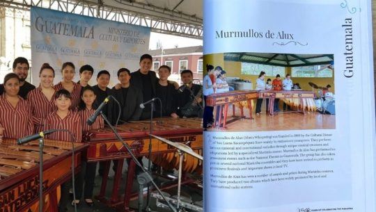 Marimba recibió reconocimiento de la Embajada de la India