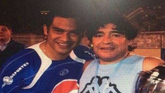 Palabras de despedida del pescado Ruiz a Maradona - Foto @FishCr20