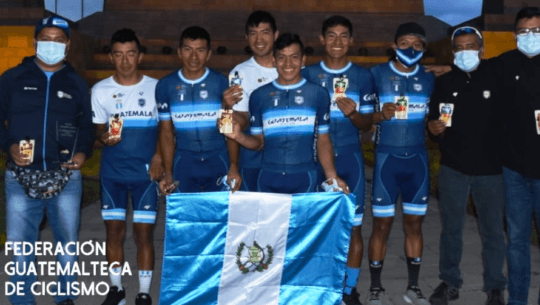 Selección B de Guatemala ganó el segundo lugar por equipos de la Vuelta al Ecuador 2020